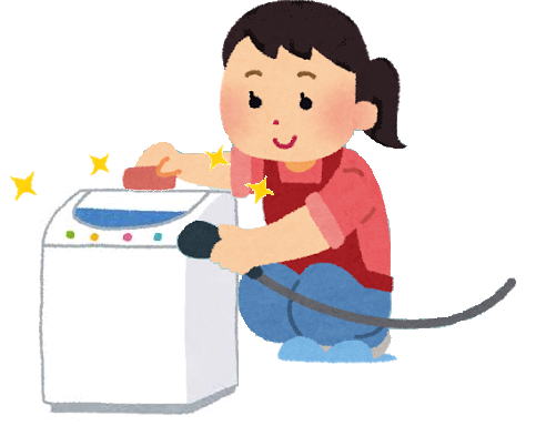 洗濯機 分解クリーニング